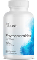 Infusions International Phytoceramides 200 Capsules | Skin Repair & Anti-Aging | Plant-Derived Ceramides 700mg | Gluten Free & Non-GMO