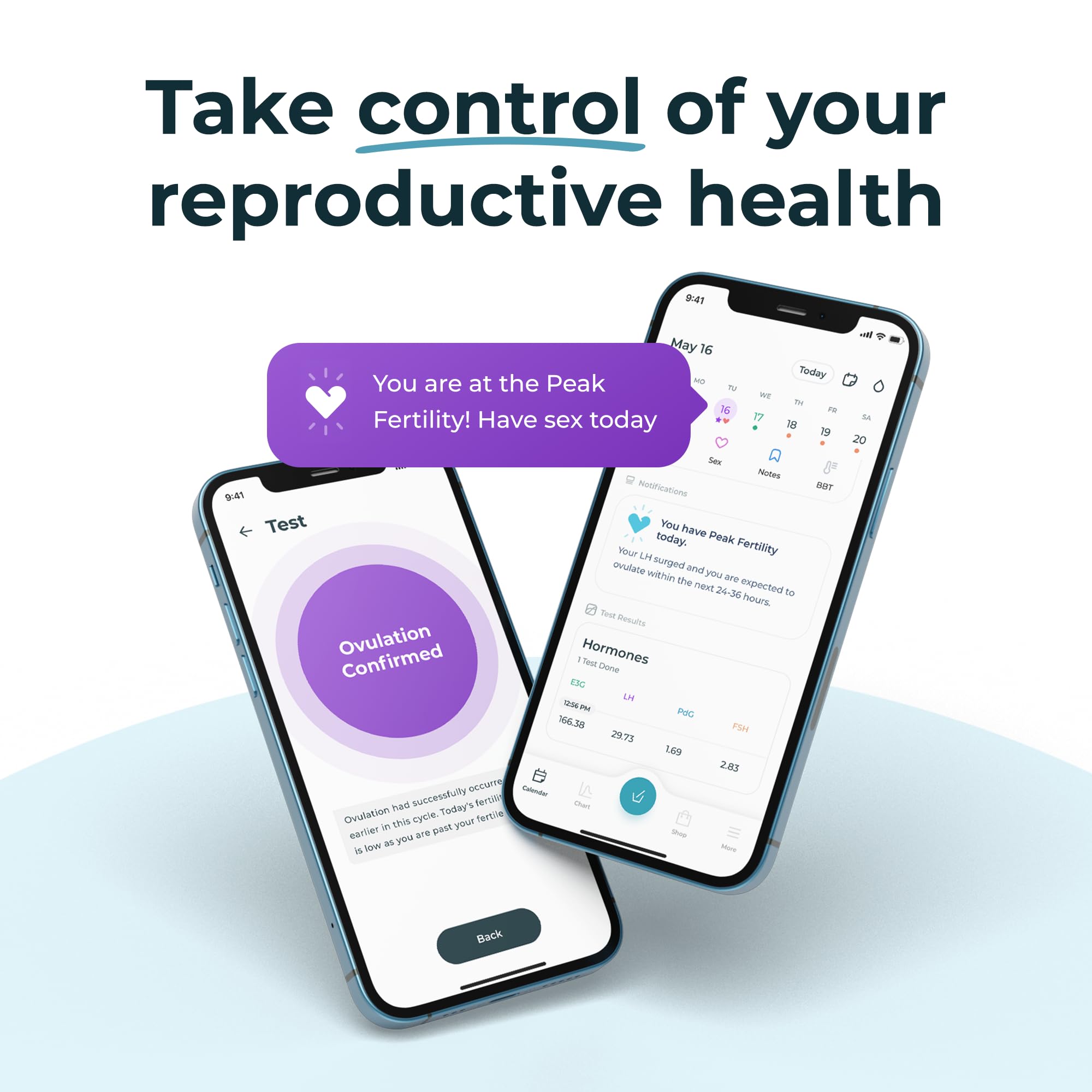 Inito Fertility Monitor & Hormone Tracker | Ovulation Insight for Women | iPhone 15 Compatible