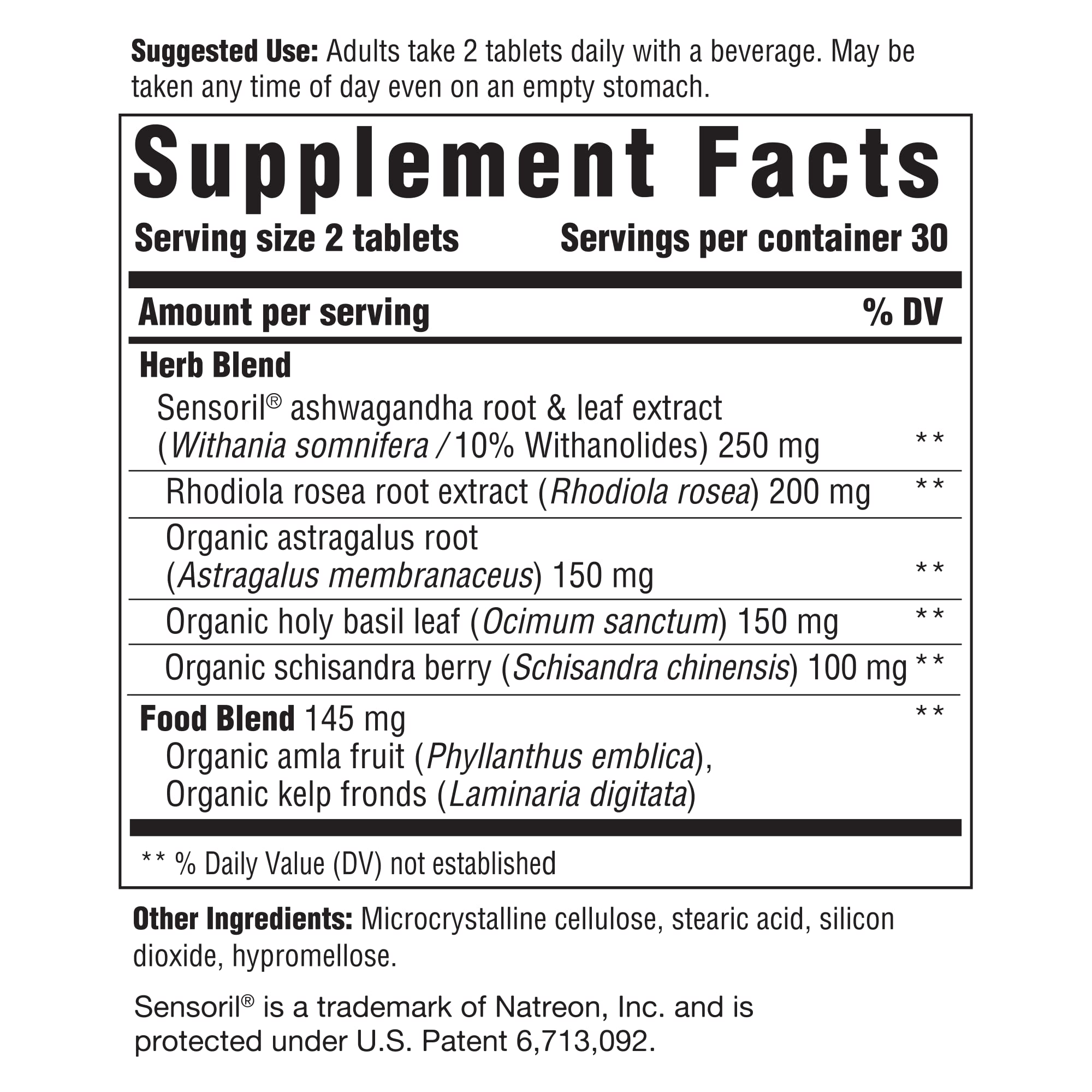 INNATE Response Adrenal Support with Ashwagandha — 90 Tablets, Non-GMO & Vegetarian