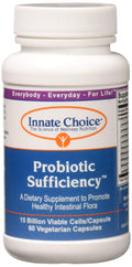 Innate Choice Probiotic Sufficiency – 60 Vegetarian Capsules for Digestive Balance