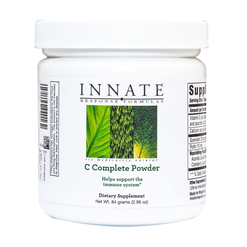 INNATE Response C Complete Powder – Vitamin C Immune Support (30 Servings, Vegetarian, Non-GMO)