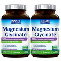 Innate Vitality Magnesium Glycinate 500mg – 70mg Elemental Magnesium, High Absorption | Non-GMO, Gluten-Free | Supports Nerve, Heart & Bone Health | 240 Vegan Capsules