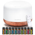 InnoGear Aromatherapy Diffuser & 10 Essential Oils Set - 500ml, Remote