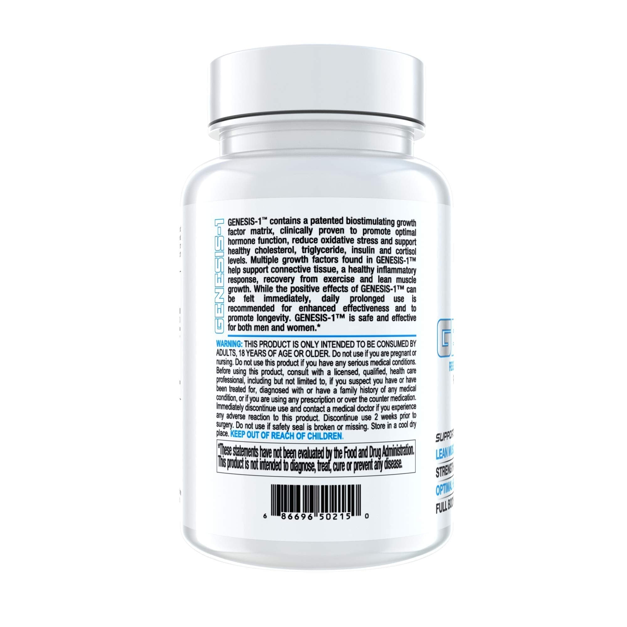 InnovaPharm GENESIS-1 - 56 Capsules | Embryonic Growth Factor Matrix