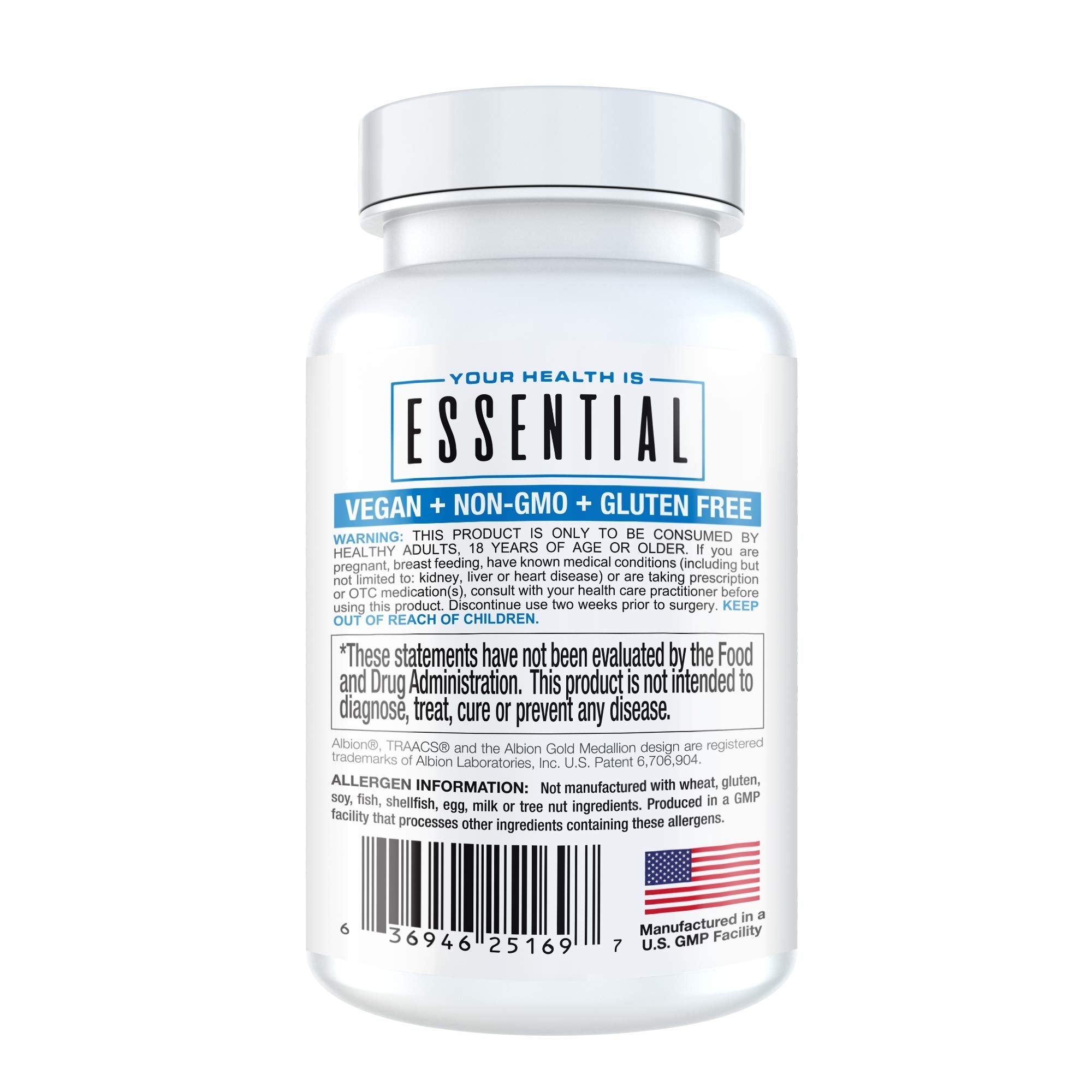 InnovaPharm Zinc Chelate + Copper Chelate - 120 Veg Caps