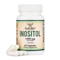 Inositol 1000mg for Women | Myo-Inositol (60 Count) | Double Wood