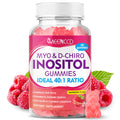 Myo-Inositol & D-Chiro Inositol Gummies 40:1 – Women’s Health, Raspberry, 60 Count