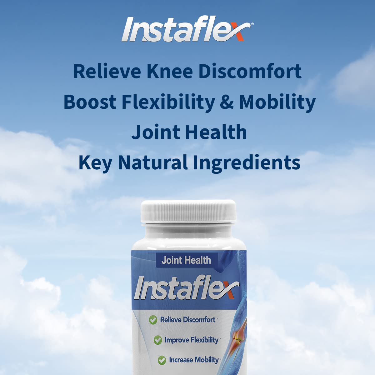 Instaflex Joint Support - Clinically Studied Relief with Glucosamine, MSM, White Willow, Turmeric, Ginger, Cayenne & Hyaluronic Acid | 42 Capsules