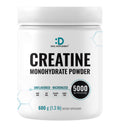 Instant Creatine Monohydrate Powder – 5g Serving, 120 Servings | Micronized, Unflavored, Fast Absorbing