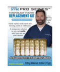 Instant Smile Temporary Tooth Kit -Pro-Series | Realistic, Customizable Tooth Replacement