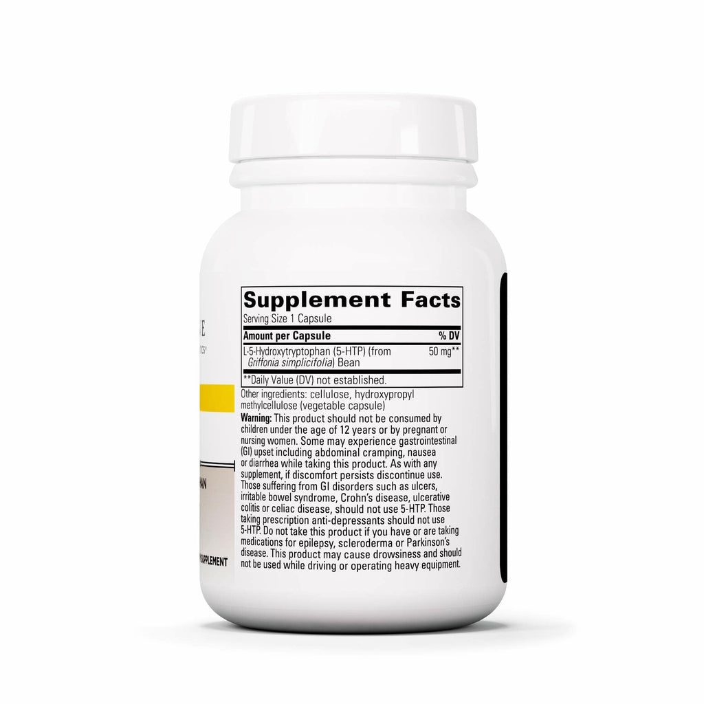 Integrative Therapeutics 5-HTP - Sleep Support & Positive Outlook | 60 Capsules (60 Servings) – Vegan, Dairy-Free & Gluten-Free