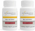 Integrative Therapeutics B-12 Active Cherry Chewables – 30 Vegan Vitamin B12, Nerve Support (2 Pack)