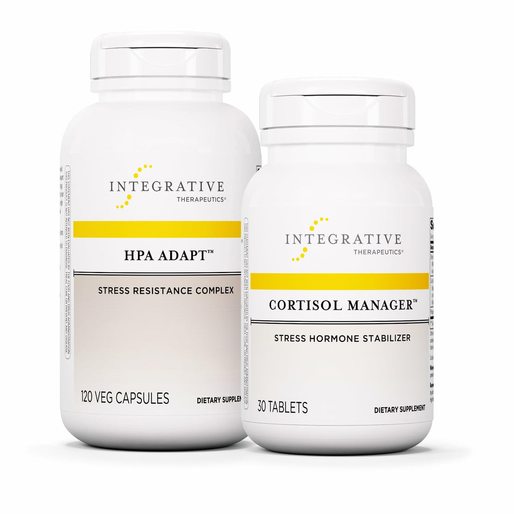 Integrative Therapeutics Cortisol Manager & HPA Adapt – Stress Support Bundle