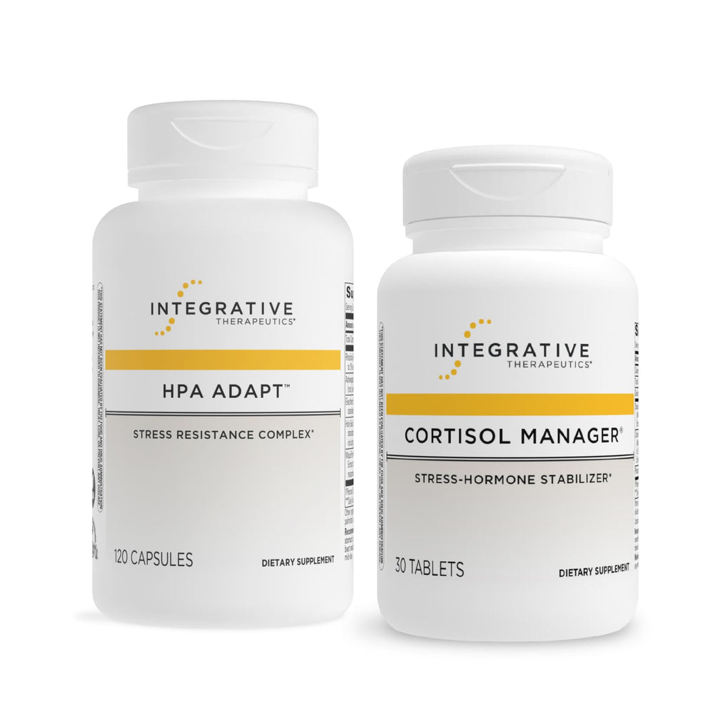 Integrative Therapeutics Cortisol Manager & HPA Adapt – Stress Support Bundle