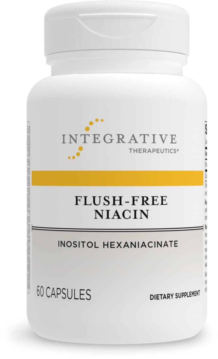 Flush-Free Niacin - Cellular Energy Support (60 Capsules) | Integrative Therapeutics