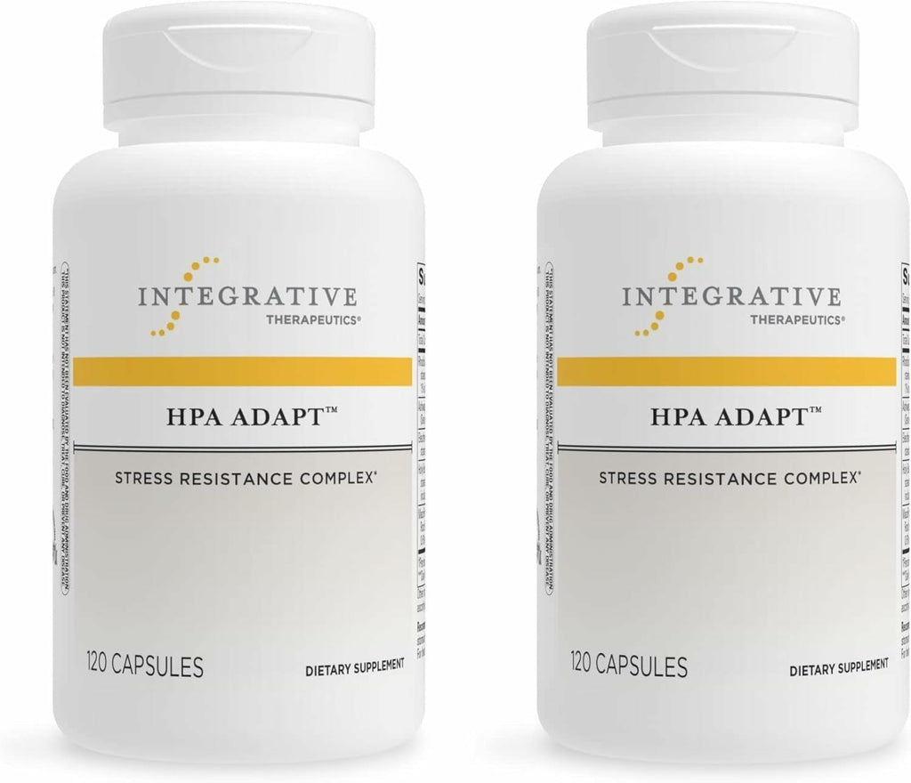 Integrative Therapeutics HPA Adapt – Adaptogenic Stress Support Supplement | Ashwagandha, Rhodiola, Maca | Vegan, Gluten-Free | 240 Capsules