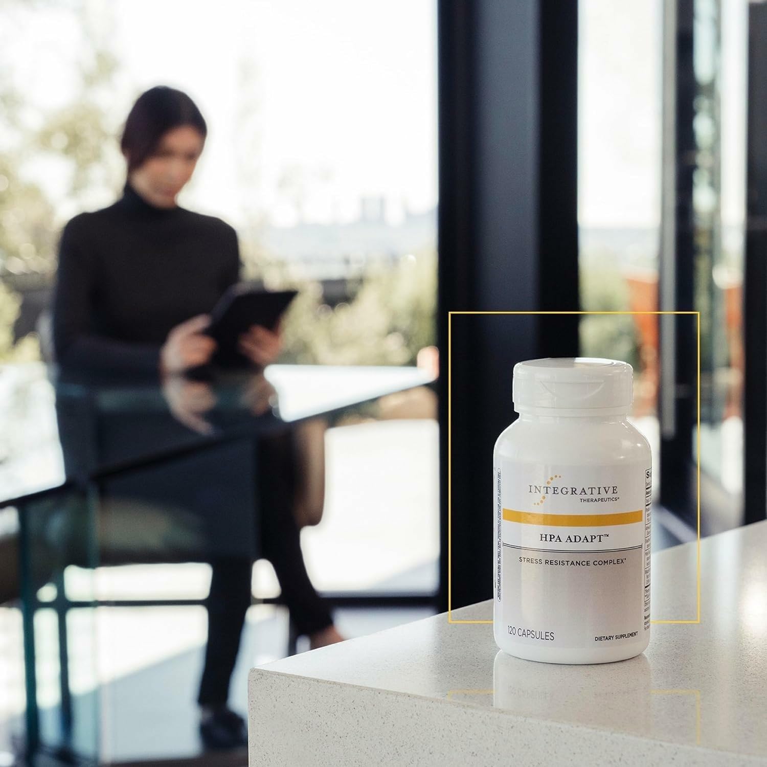 Integrative Therapeutics HPA Adapt – Adaptogenic Stress Support Supplement | Ashwagandha, Rhodiola, Maca | Vegan, Gluten-Free | 240 Capsules