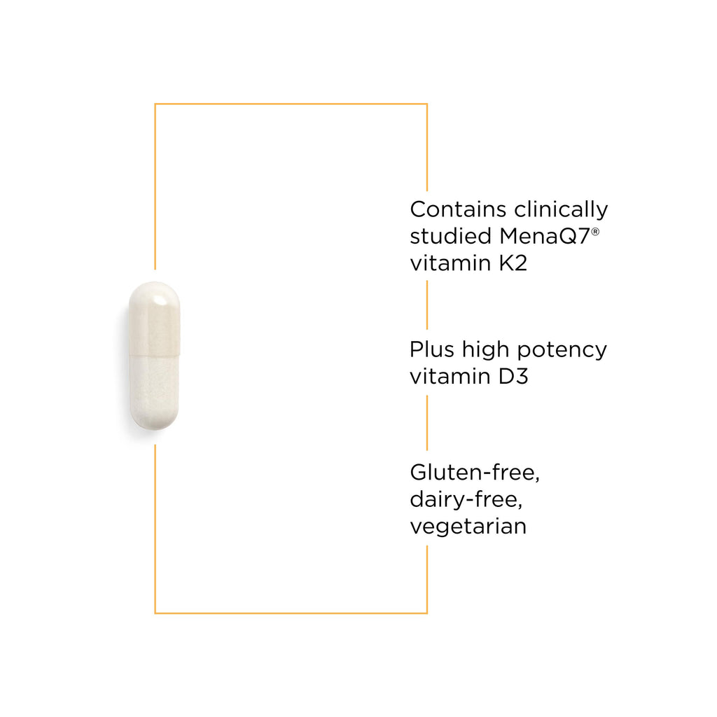 Integrative Therapeutics K2 + D3 – Heart Health & Bone Support | 60 Count
