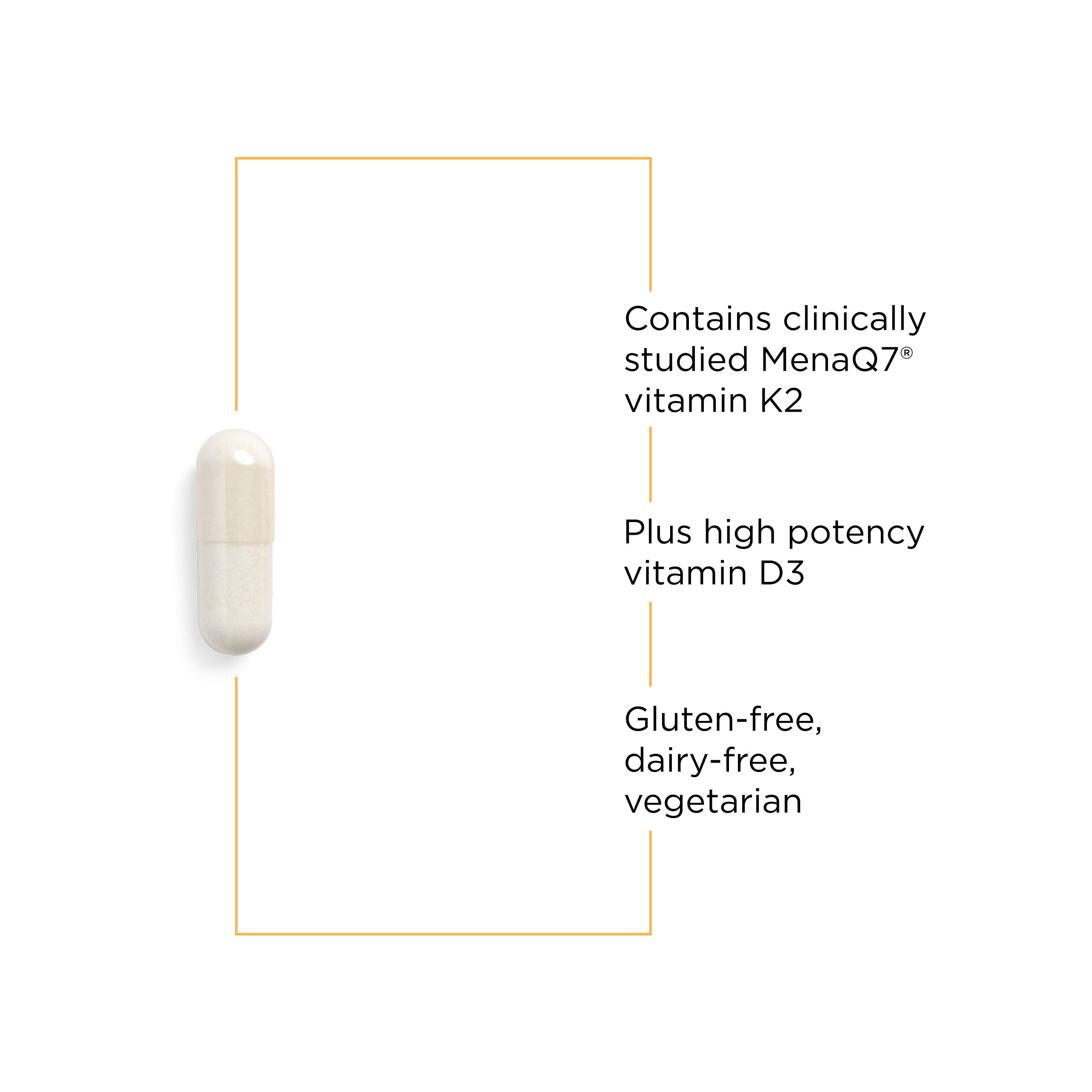 Integrative Therapeutics K2 + D3 – Heart Health & Bone Support | 60 Count
