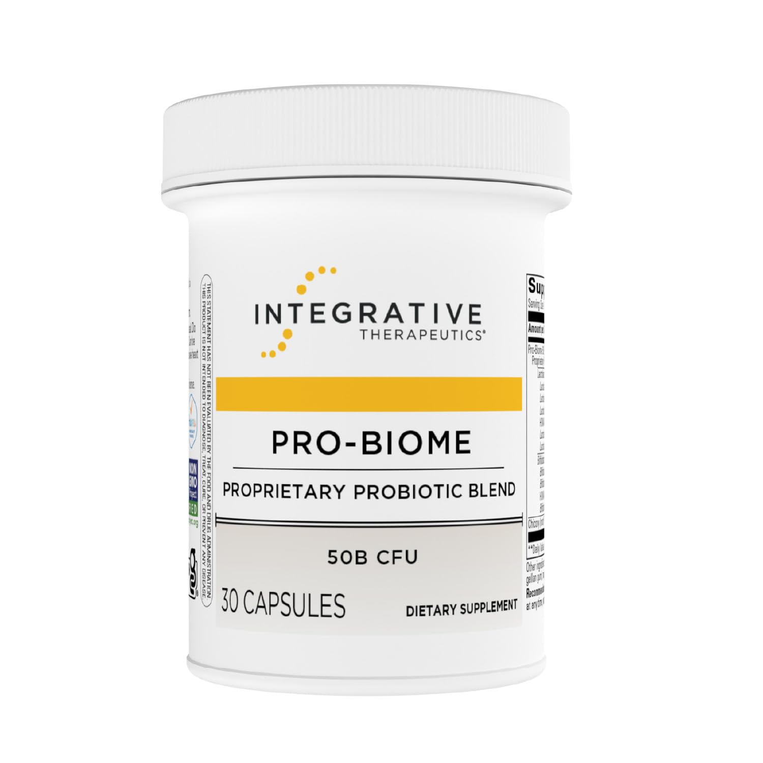Integrative Therapeutics Pro-Biome Probiotic Blend – Digestive Health & Immune Support | 30 Capsules
