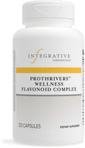 Integrative Therapeutics ProThrivers Wellness Flavonoid Complex - CoQ10, Curcumin, Green Tea, L-Glutathione | 120 Capsules | Dairy Free