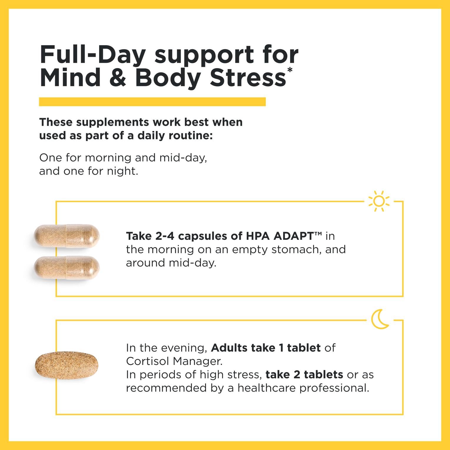 Integrative Therapeutics Cortisol Manager & HPA Adapt – Stress Support Bundle