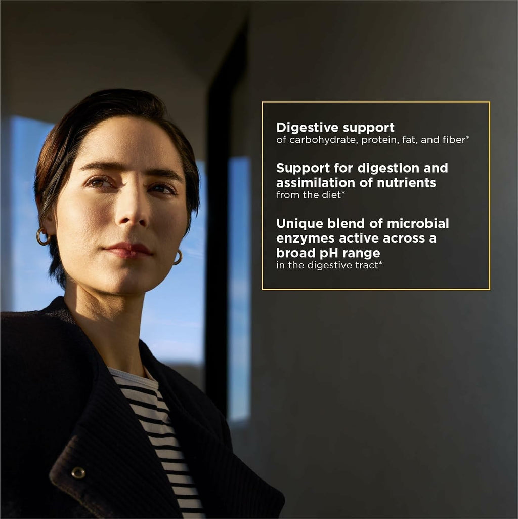 Integrative Therapeutics Similase – Digestive Enzymes for Adults | Dairy-Free & Vegan | 90 Count