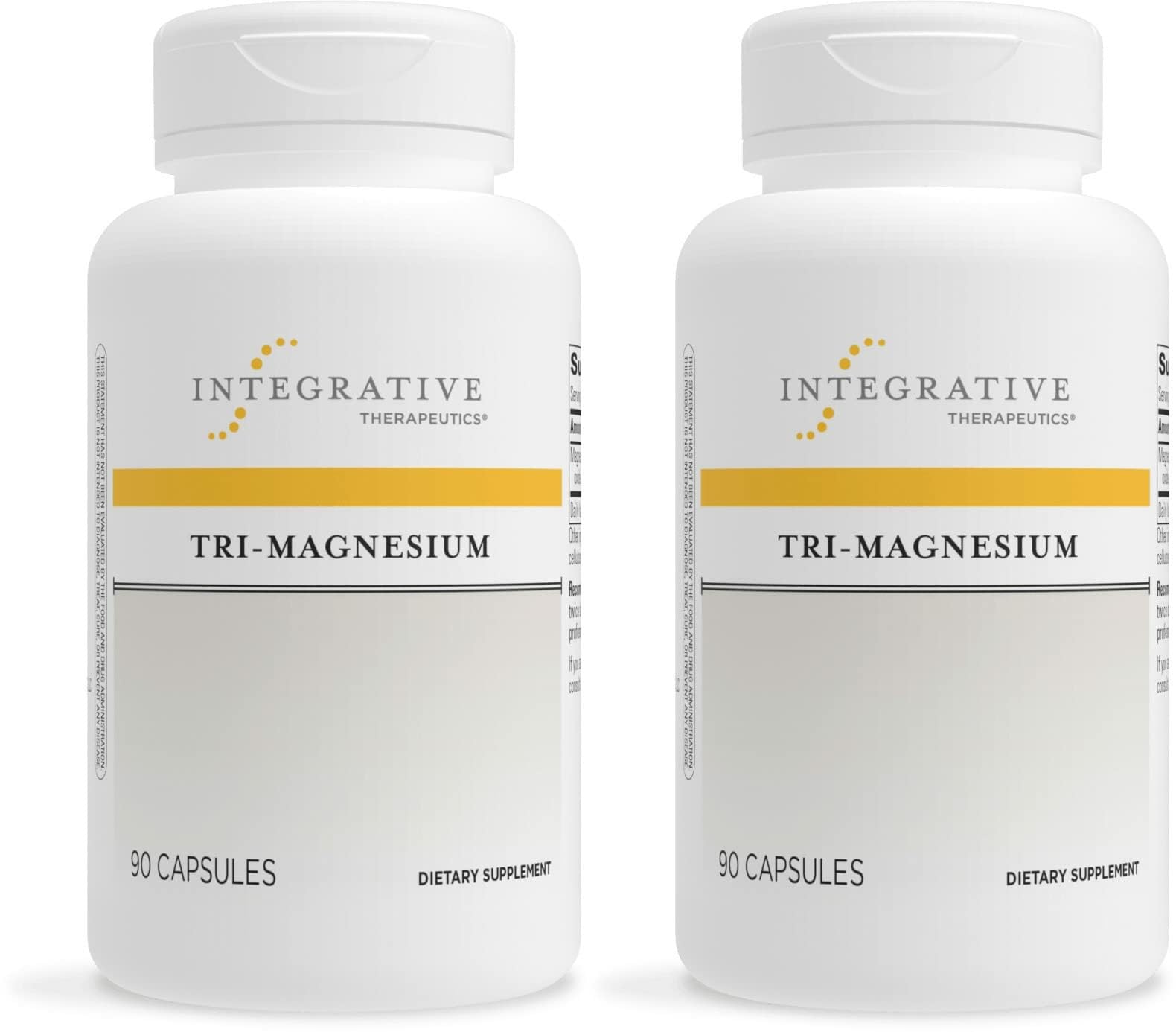 Integrative Therapeutics Tri-Magnesium – Supports Cellular Energy & Metabolism – 180 Capsules