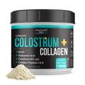 Intentionally Bare Colostrum & Collagen Powder – Grass-Fed, Biotin, Hyaluronic Acid | 60 Servings