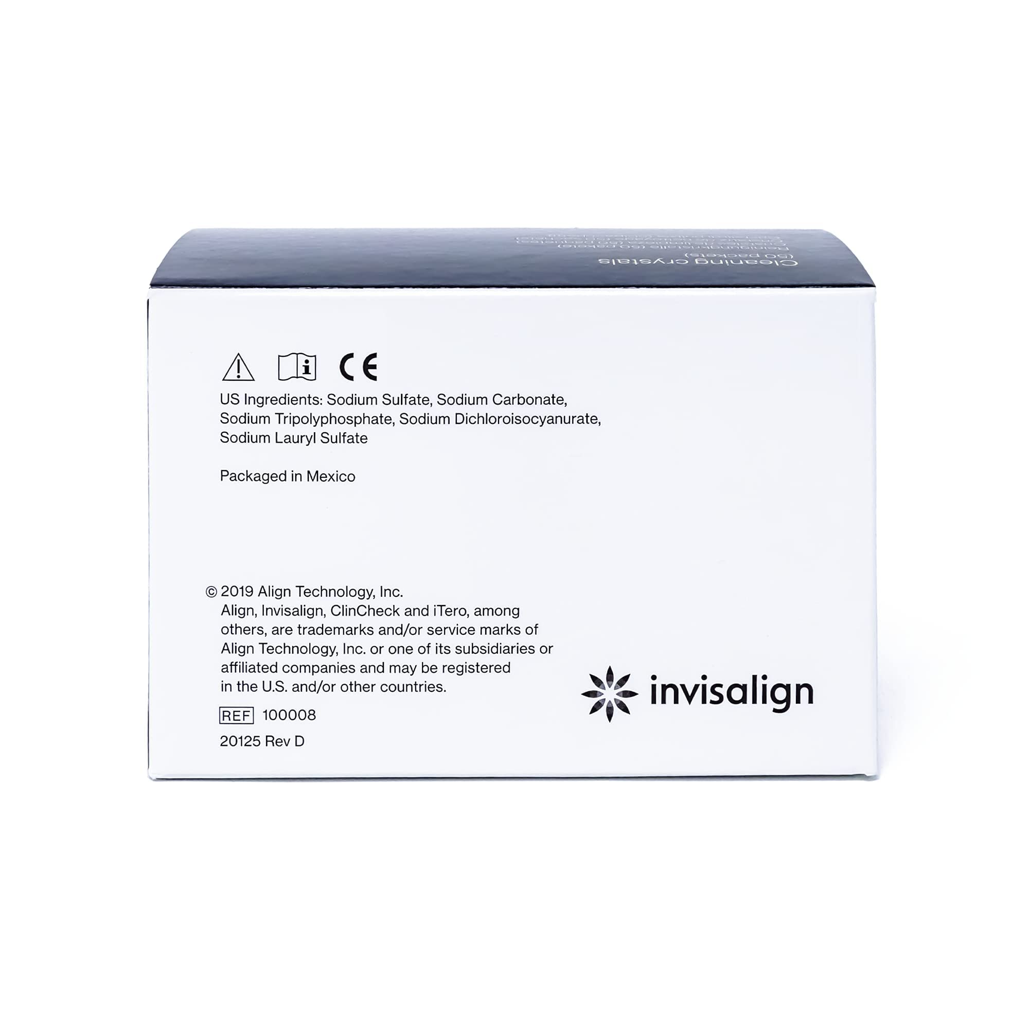 Invisalign Cleaning Crystals for Aligners & Retainers – 50 Pack with Tub
