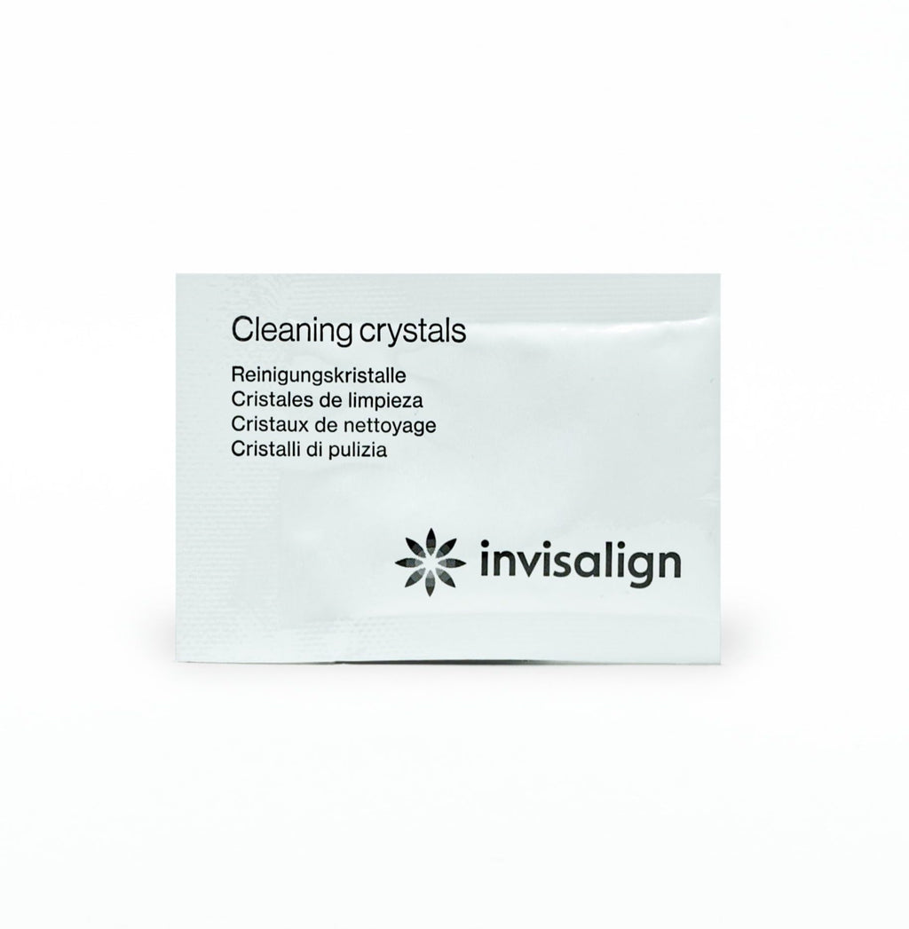 Invisalign Cleaning Crystals for Clear Aligners & Retainers – 50 Packets