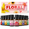 INWICOPH Floral Essential Oils – Rose, Jasmine, Gardenia & More for Diffusers, Candles & DIY