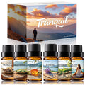 INWICOPH Tranquil Fragrance Oil Set | Nautal Tranquil Essential Oils for Diffuser, Candle & Soap Making