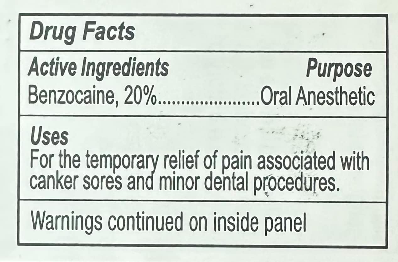 IOLITE Oral Topical Gel with Xylitol & Vitamin E – Gluten Free (1 oz) – Canker Sores & Dental Pain Relief