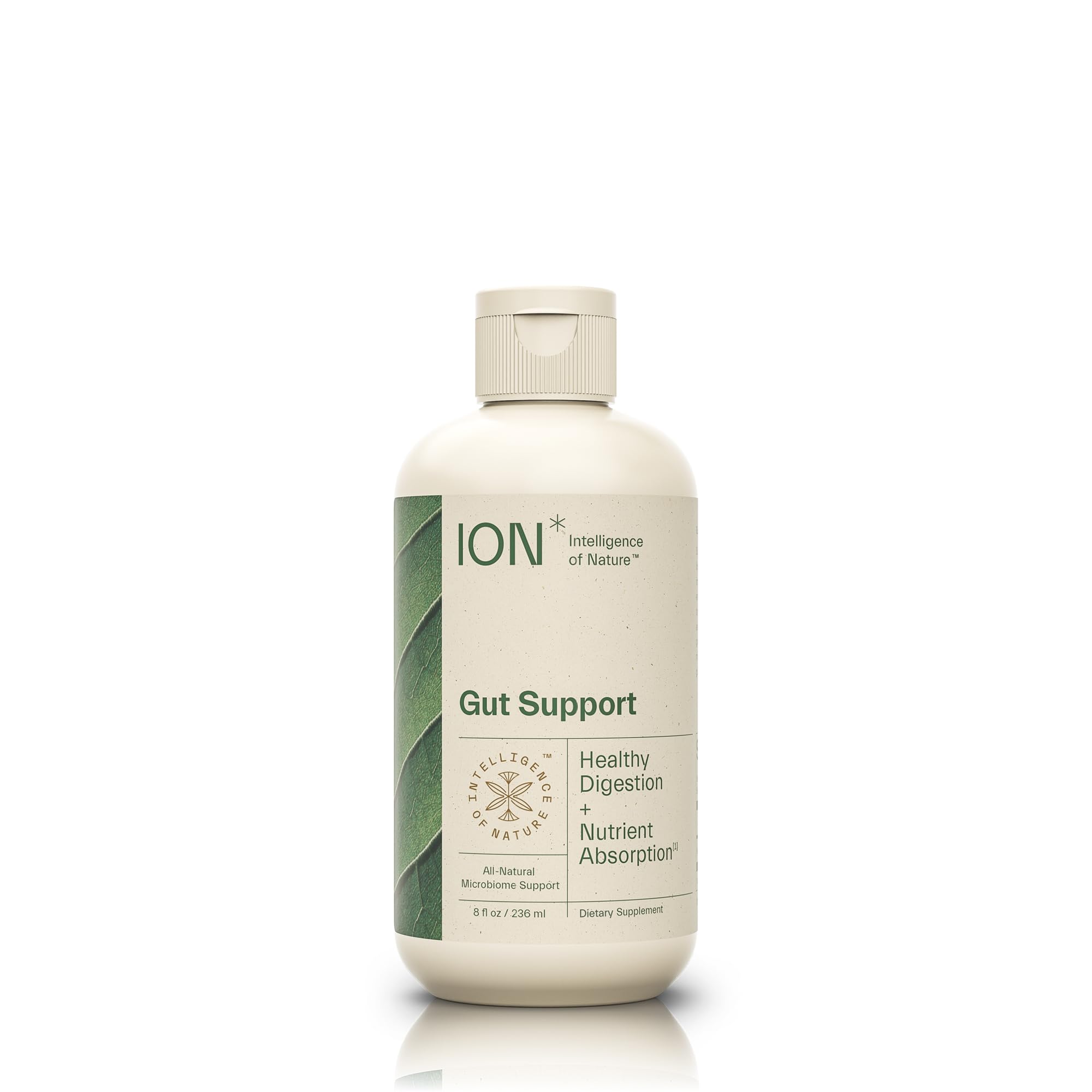 ION Gut Support Liquid – Digestive Health & Detox Drops with Humic Extract | 8 fl oz