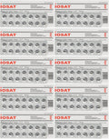 iOSAT Potassium Iodide Tablets 130 mg – 14 Tablets per Pack, 10 Packs