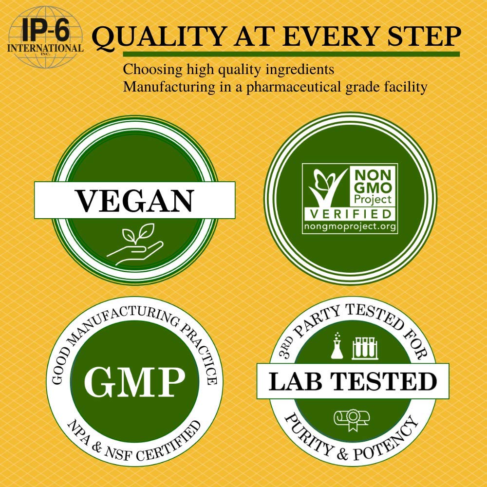 IP6 Gold IP-6 & Myo-Inositol Unflavored Powder, 308 g – Vegan & Non-GMO, Gluten Free