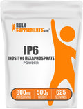 IP6 Powder (Inositol Hexaphosphate) - Immune Support, 800mg/Serving, 500g | Gluten Free | BulkSupplements