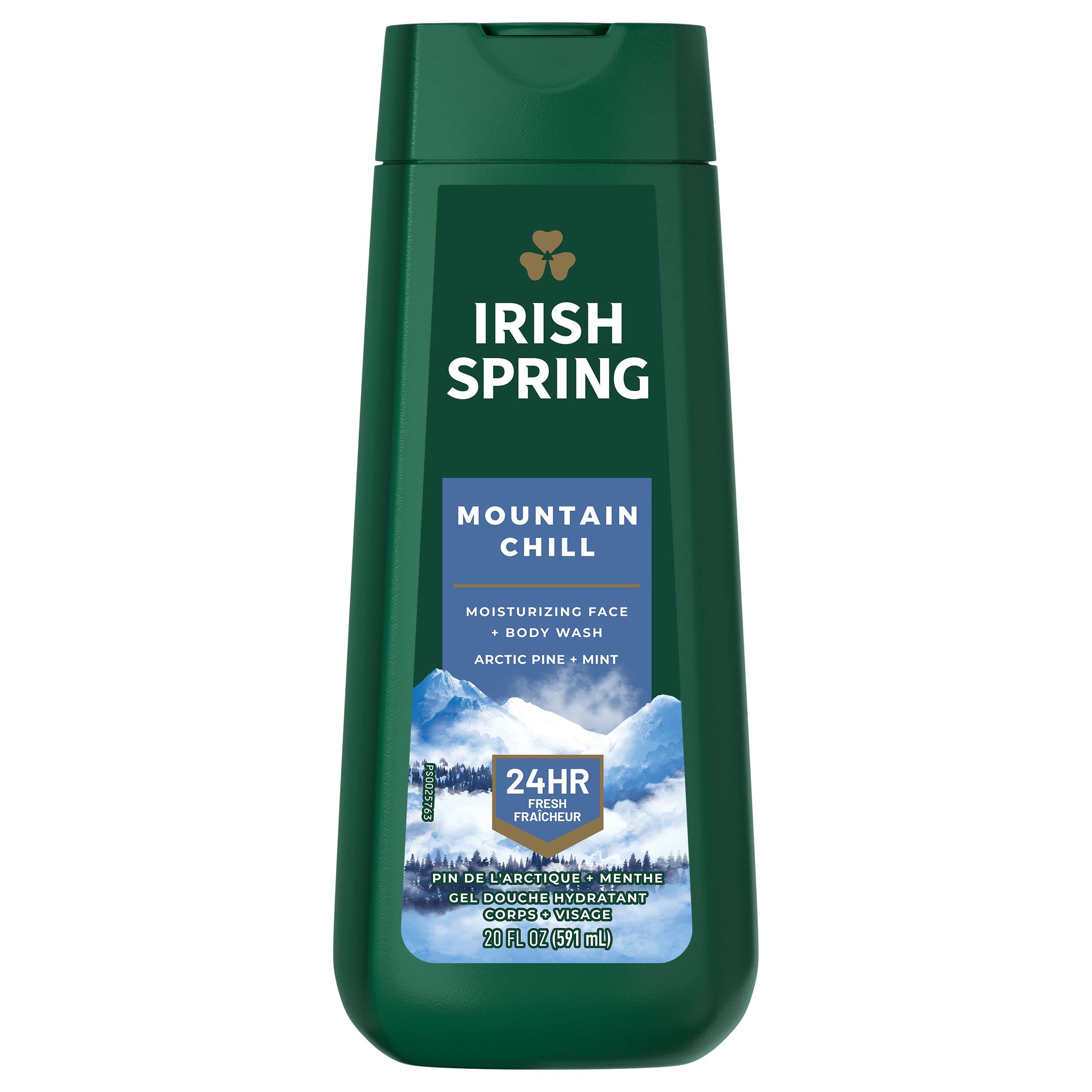 Irish Spring Mountain Chill Body Wash - Refreshing Clean & Invigorating Scent