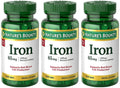 Iron 65 mg, 3 Bottles (100 Count) - Nature's Bounty