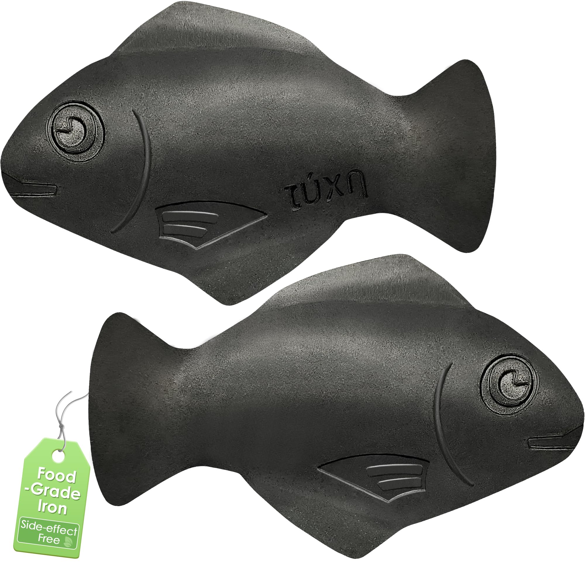 Iron Fish 2 Pack – Natural Iron Source, Safe Cooking Tool for Iron Deficiency, Ideal for Anemia & Vegans