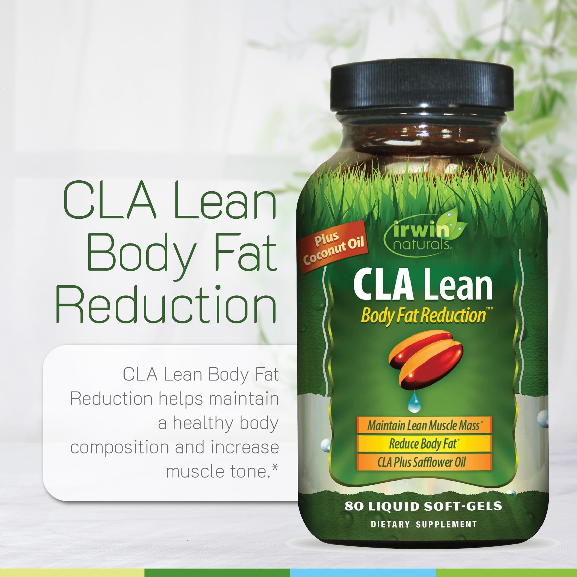 Irwin Naturals CLA Lean Fat Reduction | Fat Loss & Muscle