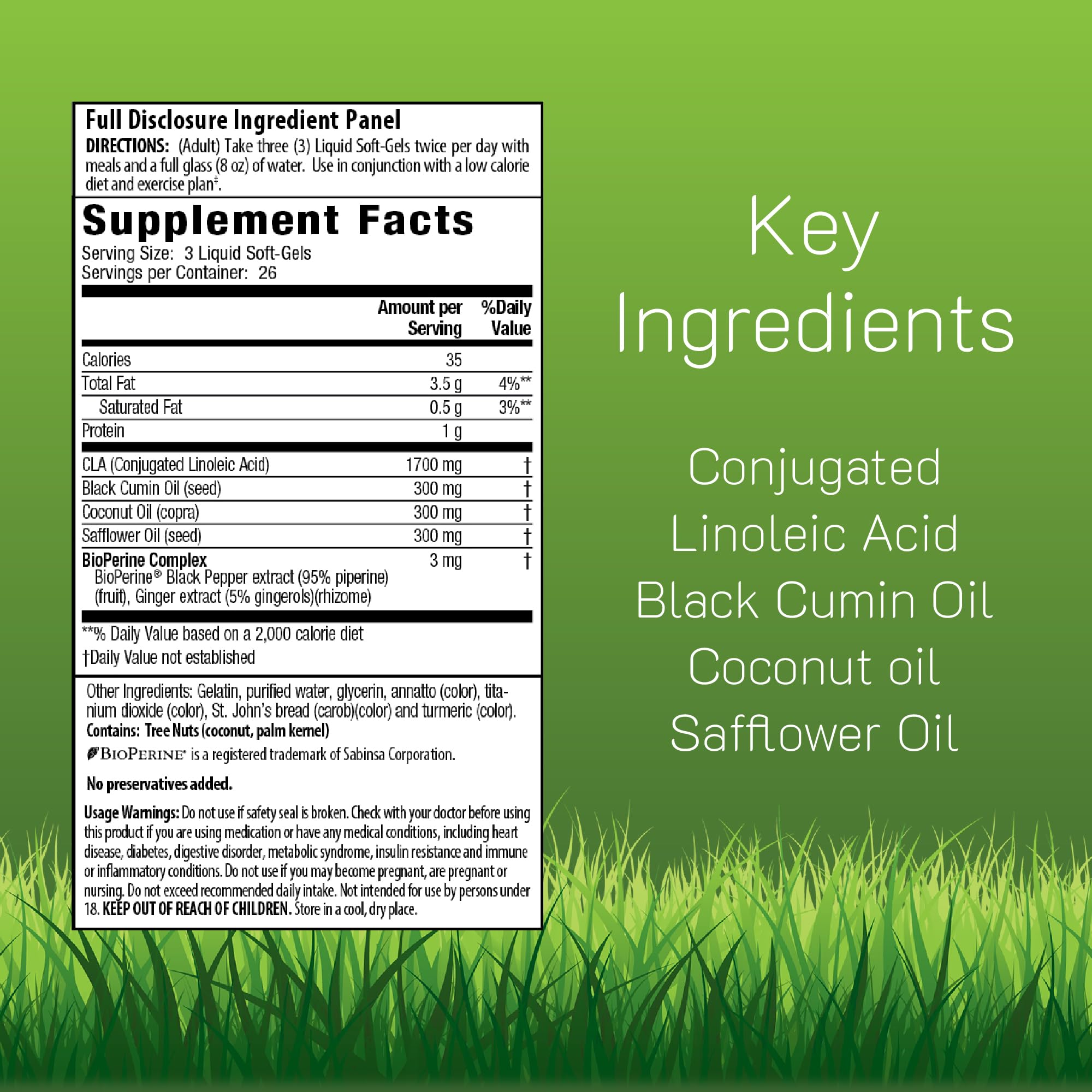 Irwin Naturals CLA Lean Fat Reduction | Fat Loss & Muscle