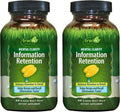 Irwin Naturals Mental Clarity – Information Retention (60 Soft-Gels) 2 Pack | Focus & Memory