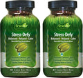 Irwin Naturals Stress-Defy 84 Liquid Soft-Gels (Pack of 2) – Calm & Relaxation