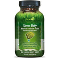 Irwin Naturals Stress-Defy Sleep PM – 2-in-1 Ashwagandha & Melatonin, 50 Liquid Soft-Gels