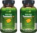 Irwin Naturals Whole Body Turmeric + Curcumin C3 Complex – 60 Liquid Soft-Gels (Pack of 2)