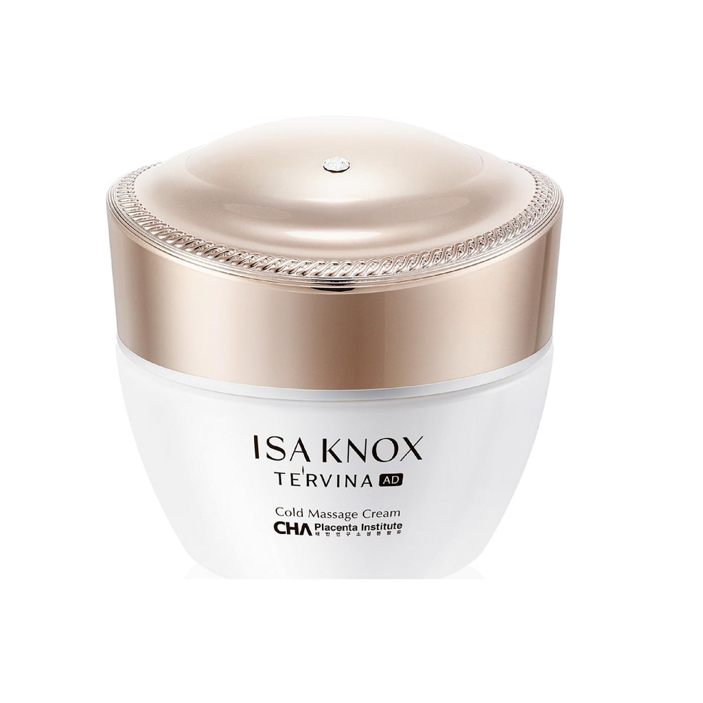 ISA KNOX Tervina Cold Massage Cream (6.76 fl oz) – Luxurious Exfoliating & Hydrating Wash-Off Gommage with rHPP-8