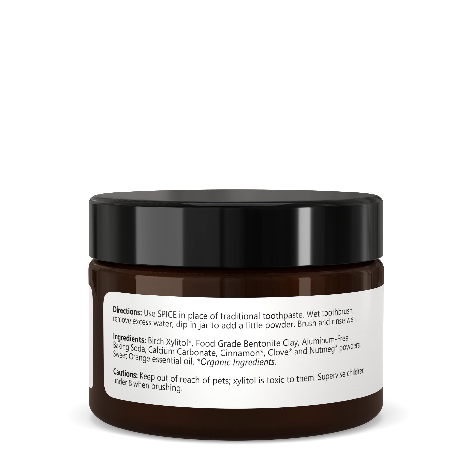 Isabella’s Clearly Spice Remineralizing Tooth Powder – Fluoride-Free Whitening