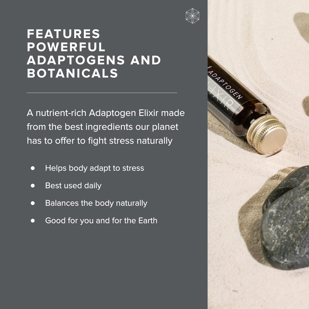 Isagenix Adaptogen Elixir – Liquid Sleep & Focus Support (10 × 1.59 oz)